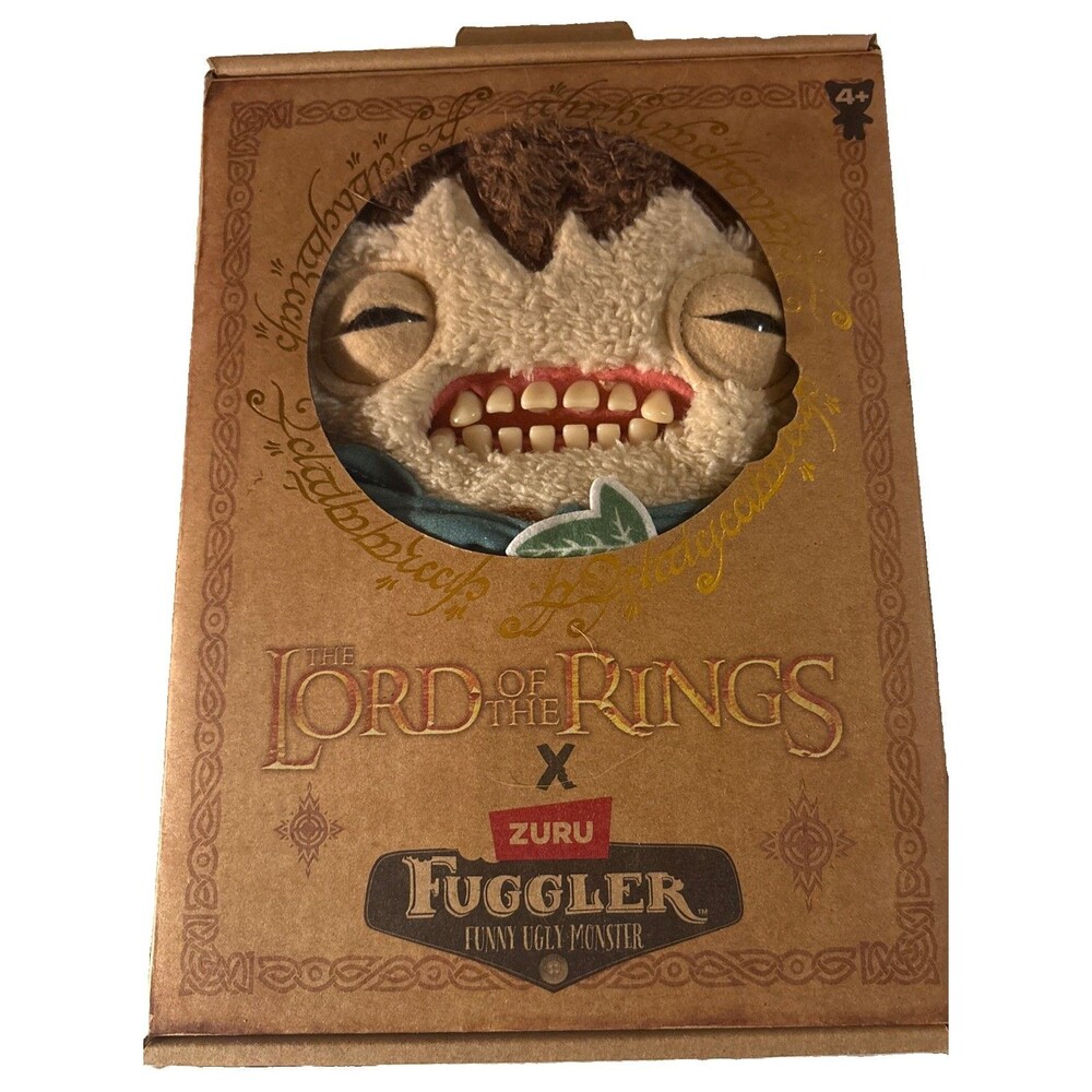 ZURU Fuggler x Lord of the Rings Frodo Plush Toy 9" New In Box LOTR Monster